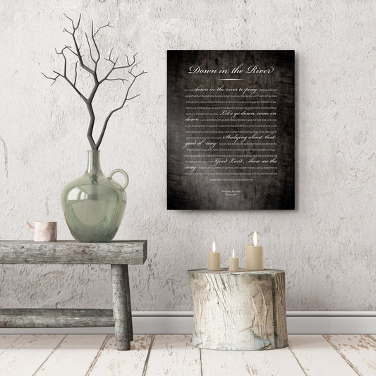 Personalize Song Art, Elegant Religious Decor, Christian Song Lyric Sign, Personalized sign with song lyrics, Worship Song Wall Art, gift