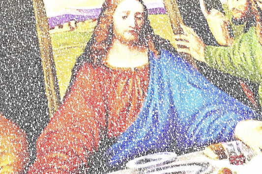 Bible Verse Art, Scripture Wall Art, The Last Supper, Word art, Gift for pastor, The Books of the Gospel, Religious decor, Christian art