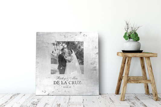 Farmhouse Wedding Photo Tin