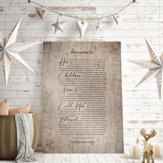 Proverbs 31, Gift for Mom