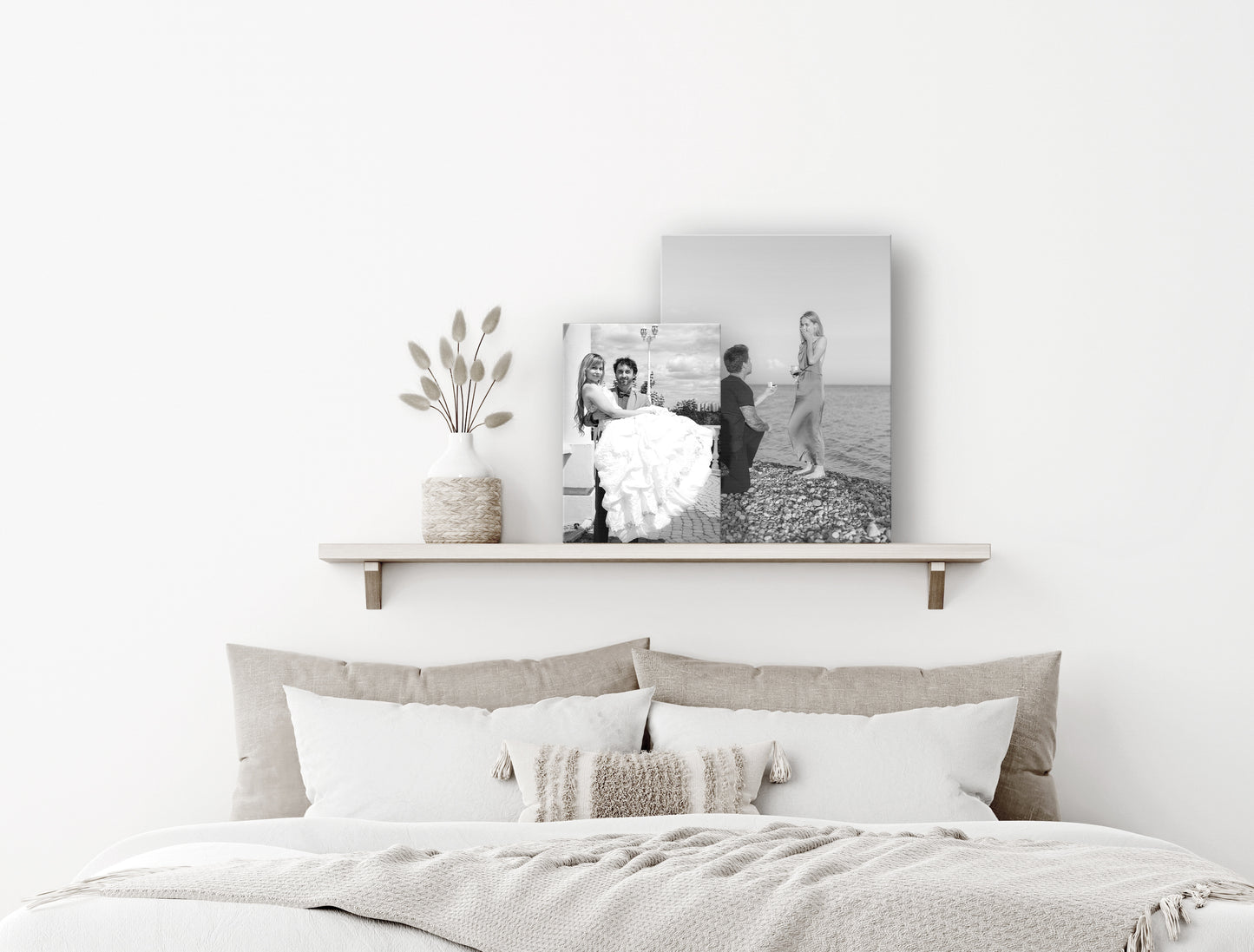 Black and White Custom Canvas