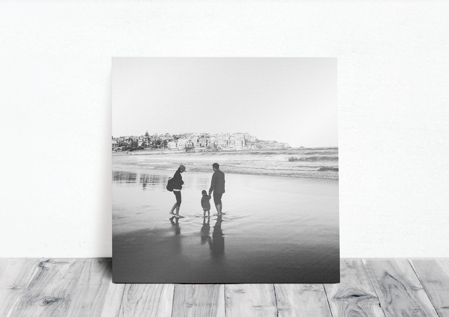 Black and White Custom Photo Canvas