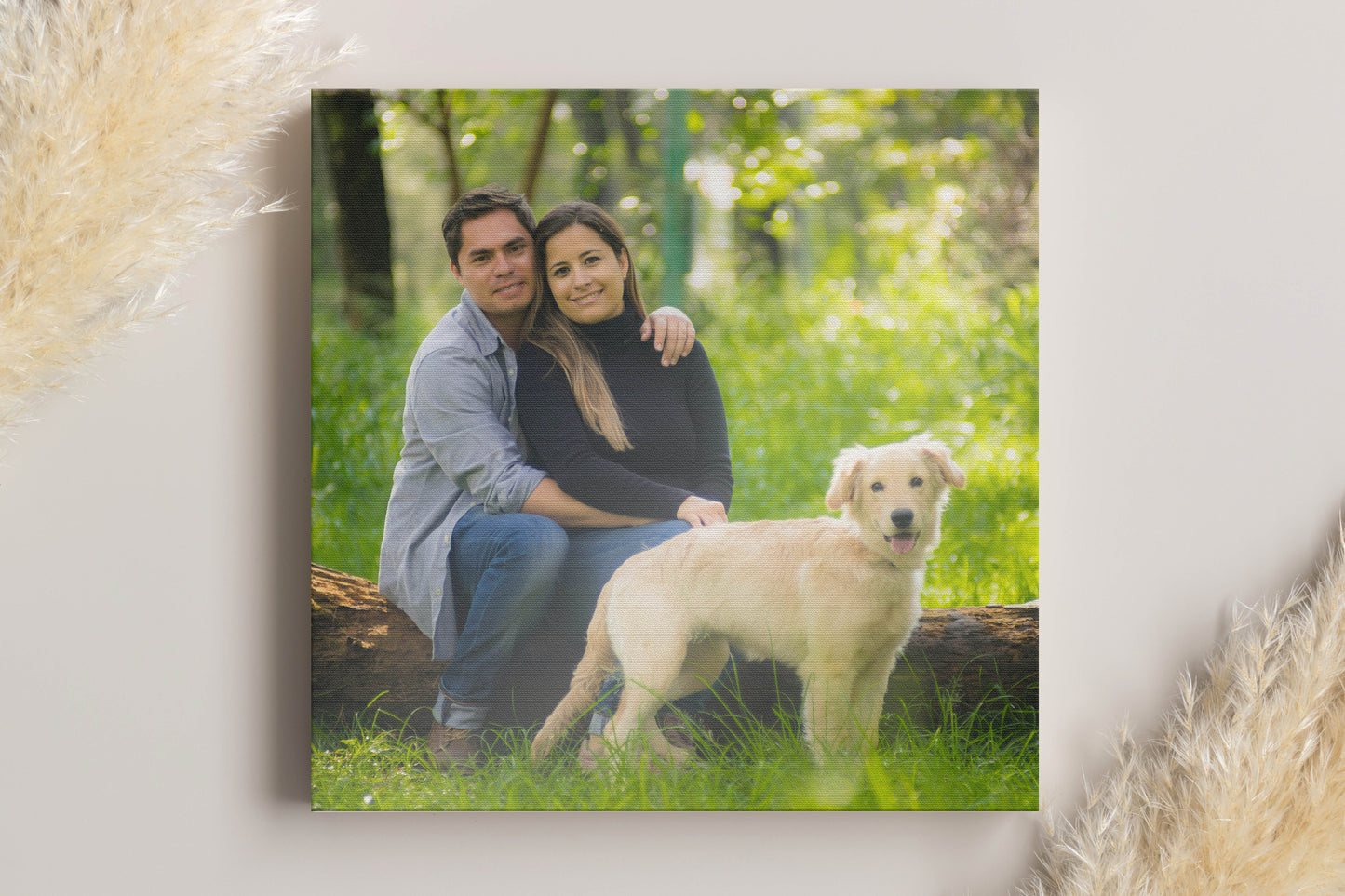 Custom Pet Photo Canvas