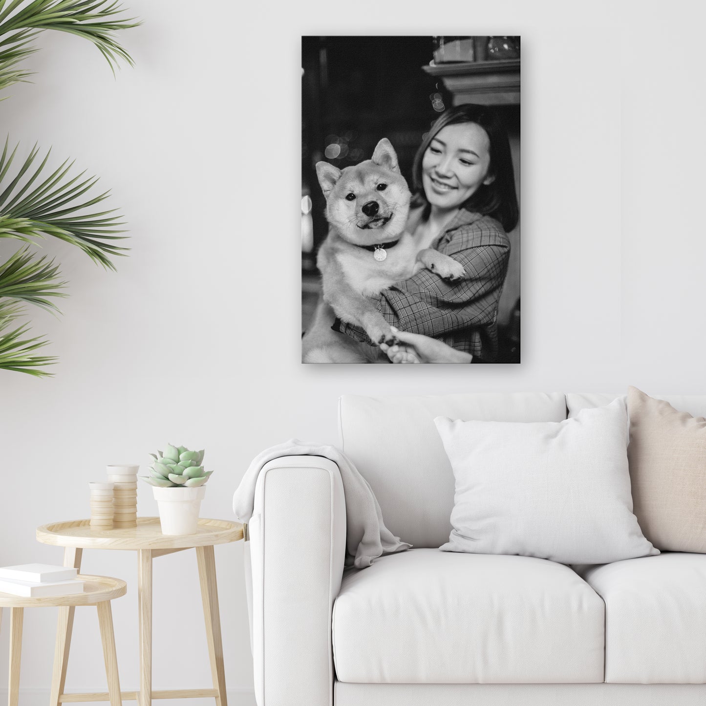 Custom Pet Photo Canvas