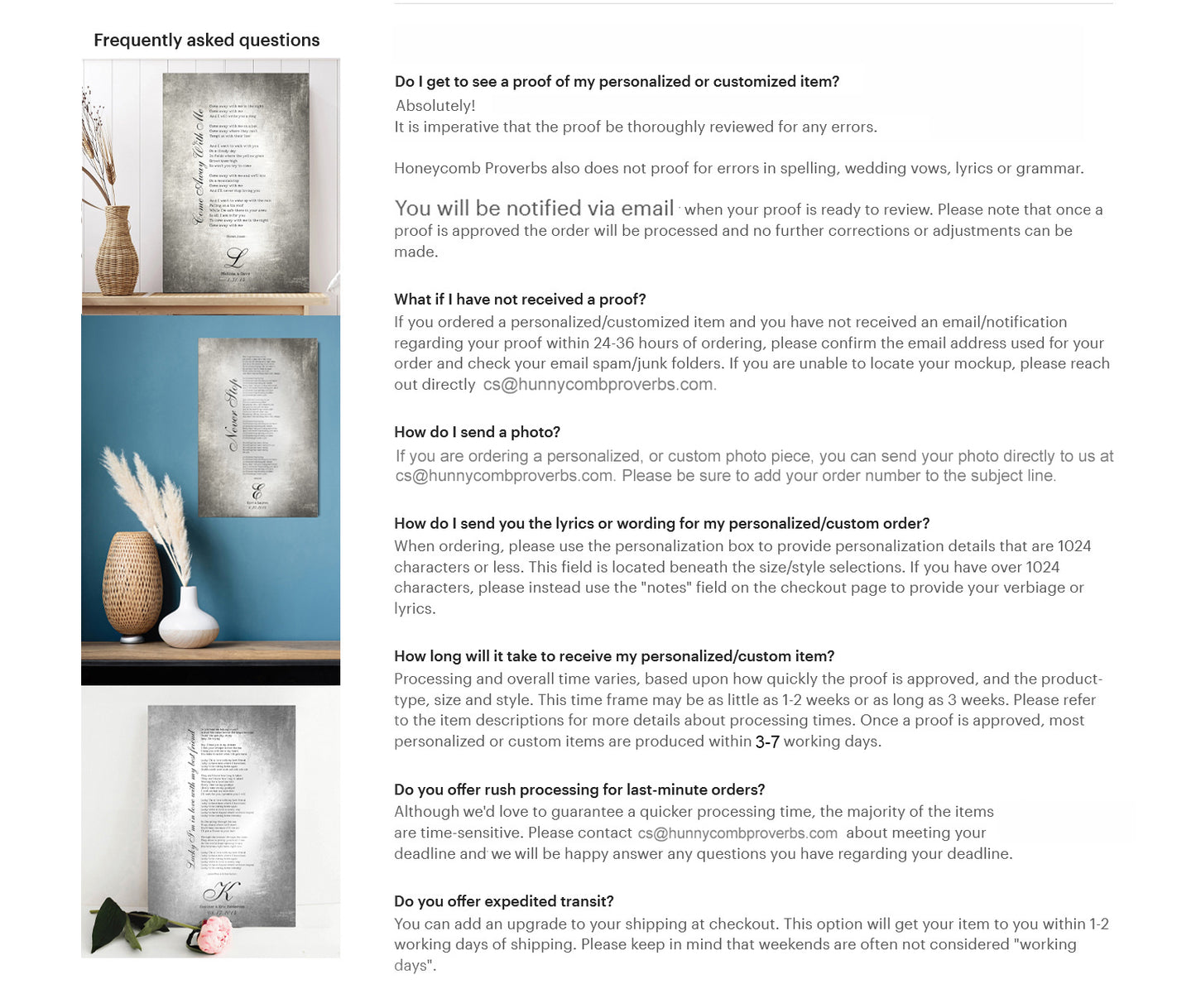 Our Song on Tin, Monogrammed Anniversary Gift