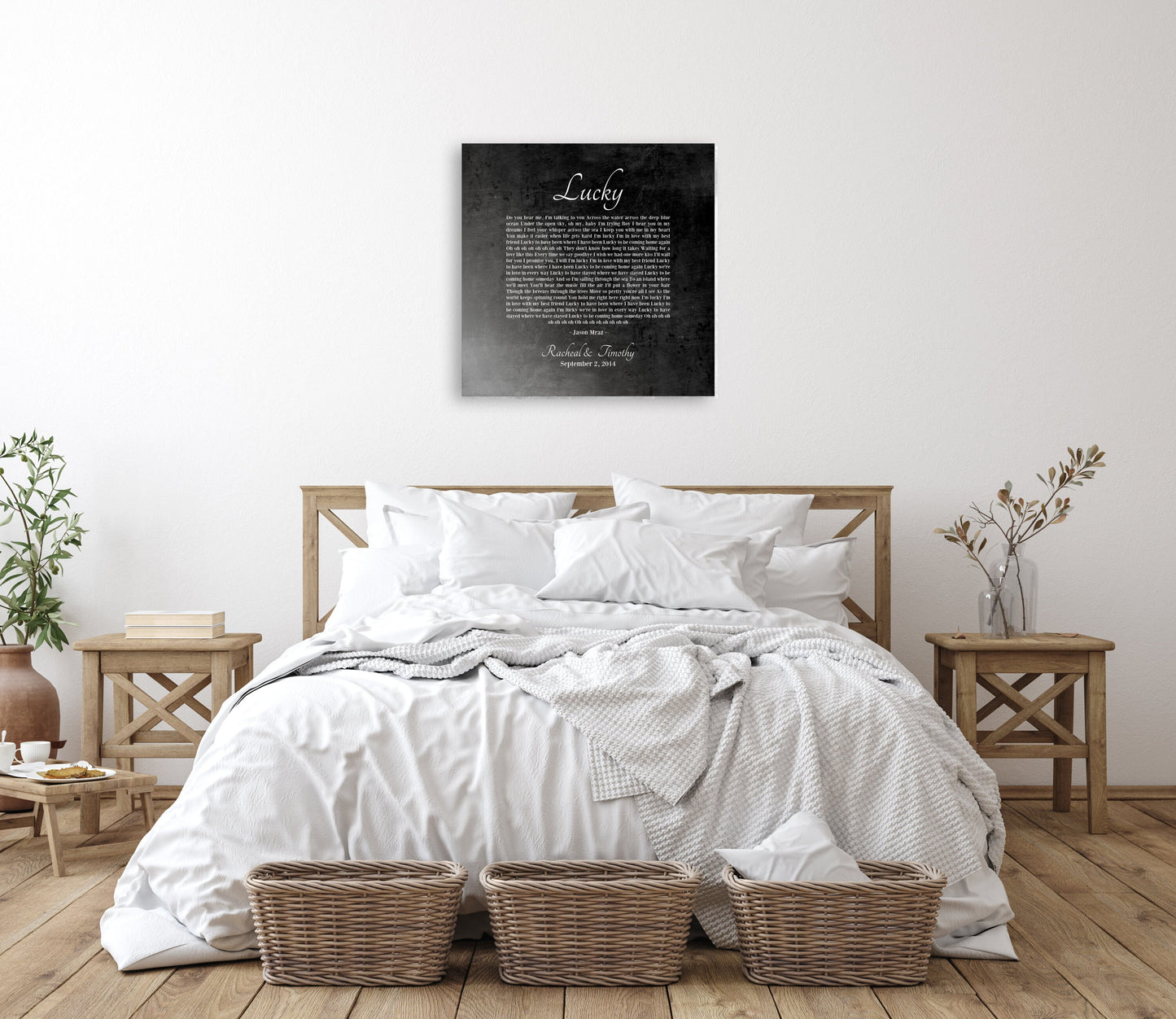 Personalized Anniversary Gift, First Dance Lyrics on Iron - HoneycombProverbs - Wall Decor - Iron Anniversary Gifts