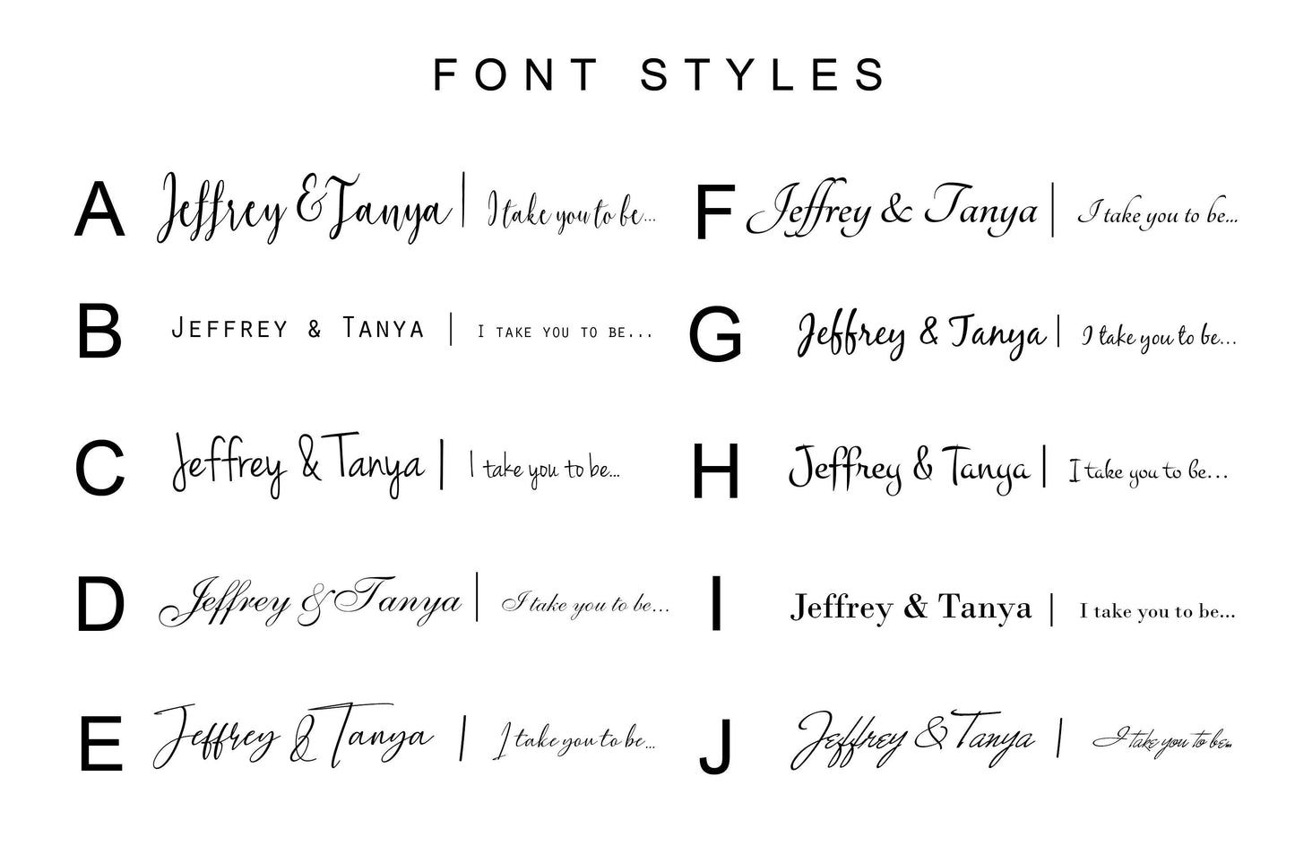 His & Her Modern Wedding Vow Art - HoneycombProverbs - Signs - Wedding Vow Wall Art