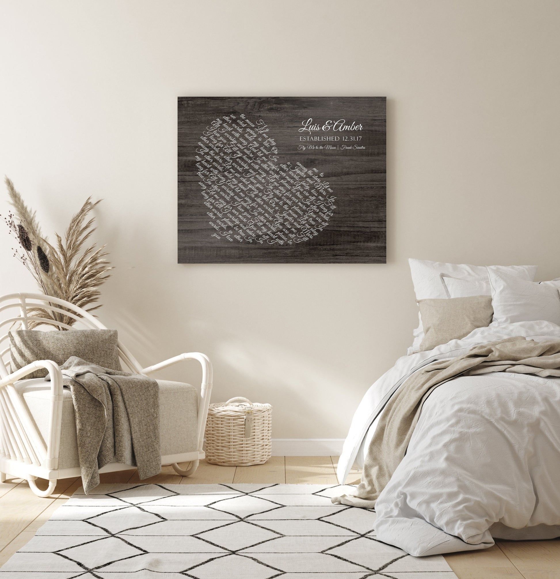 Love Song Country Lyric Sign on Wood - HoneycombProverbs - Signs - Rustic Lyrics Wall Decor