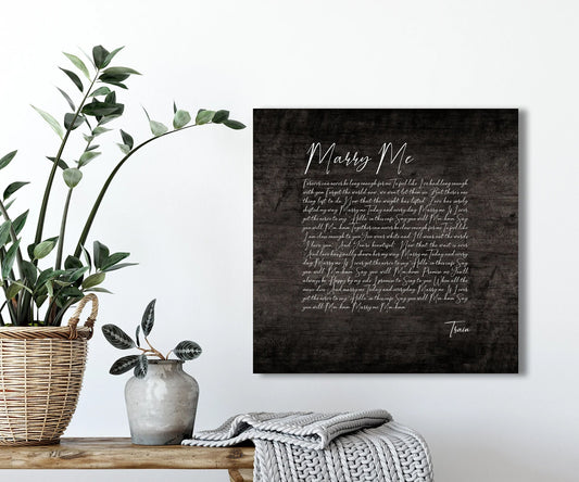 Song lyric Art on Wood, Wood Sign with Custom Lyrics, Rustic Wall Art Personalized, Country, Rugged, Rustic, Large Wood Art, Music Lover art