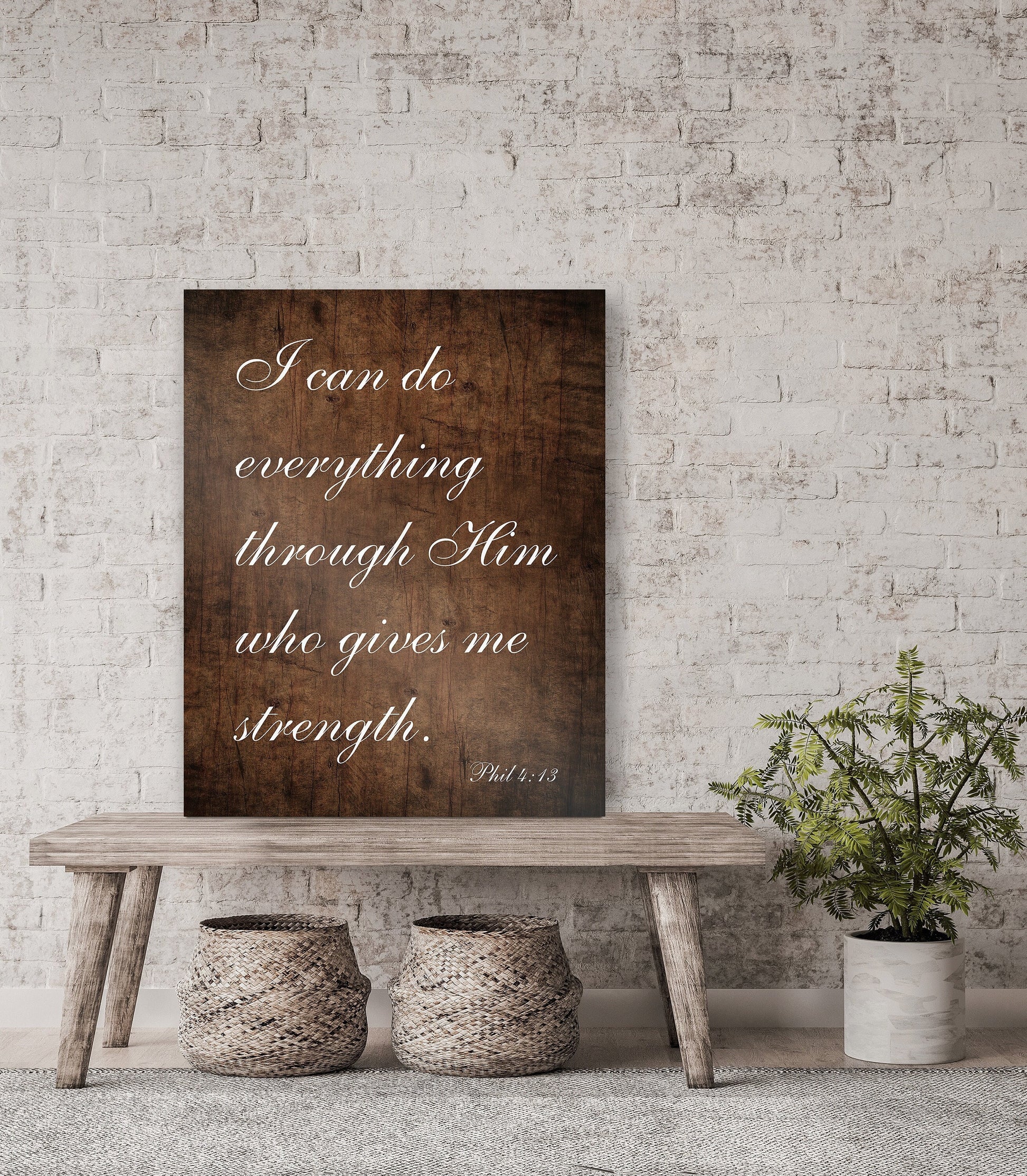 Customizable Scripture Art, Christian Wall Decor - HoneycombProverbs - Religious Home & Decor - Christian Wall Art
