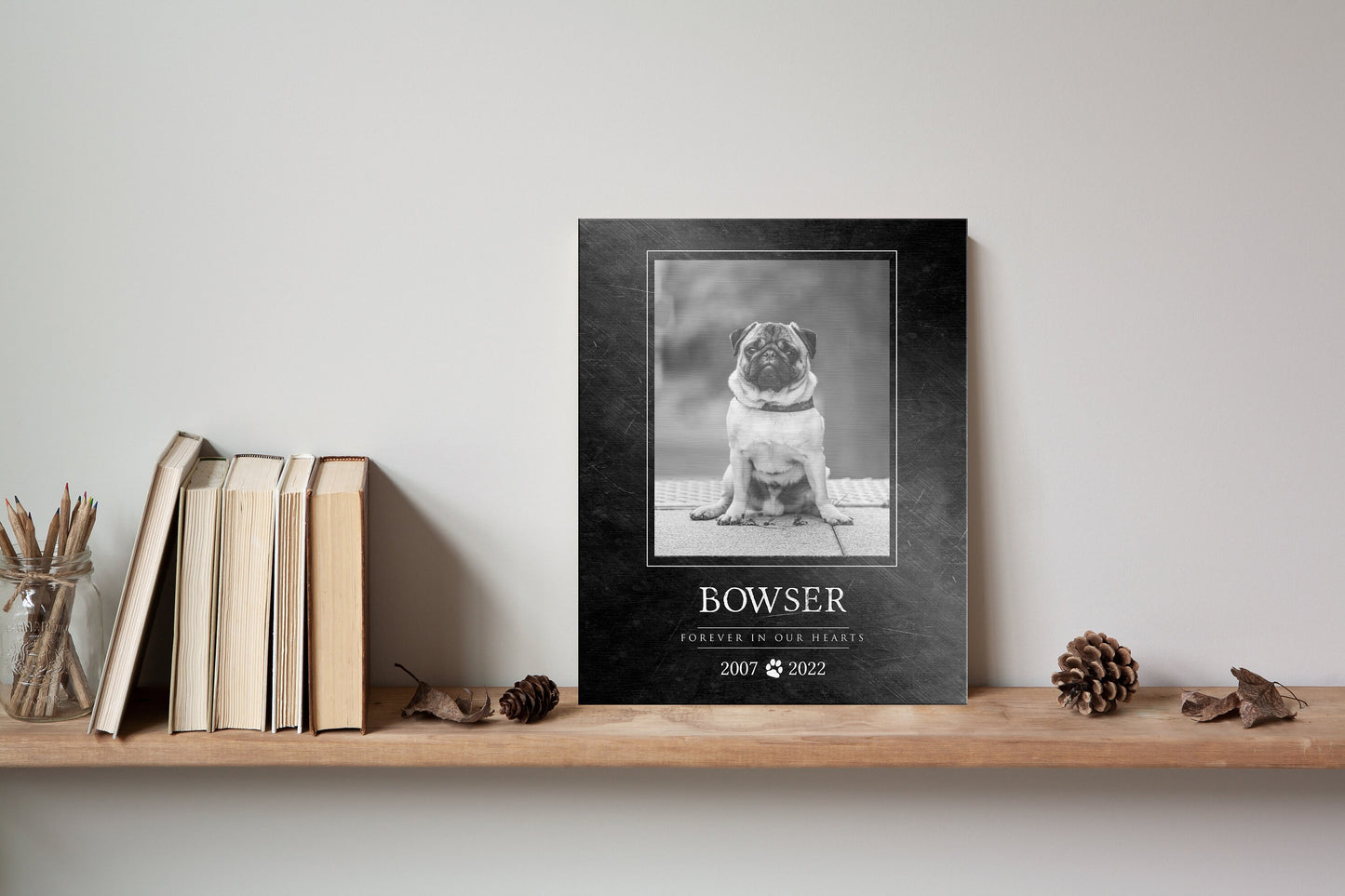 Pet Photo Tribute, Personalized Pet Memorial, Pet Loss, Sympathy Gift, RIP Plaque for Pet, Eulogy Plaque, Doggy Heaven, Comfort pet owner