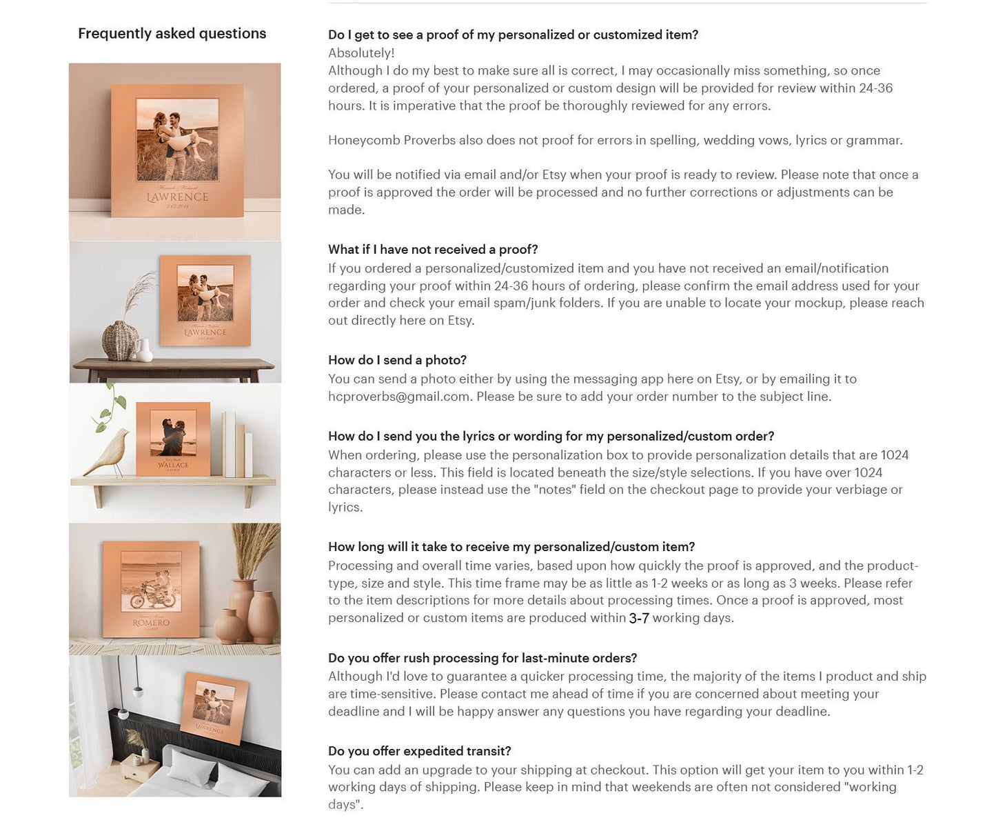 Honeycomb Proverbs FAQ