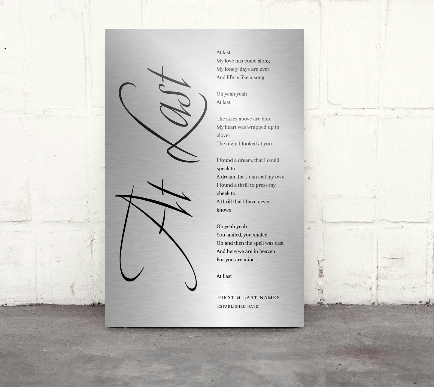 God Gave Me You, Farmhouse Country Love Song Sign - HoneycombProverbs - Signs - Modern Lyrics Wall Decor