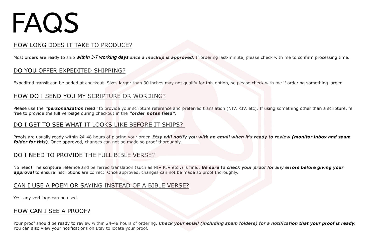 Wedding Vow Art, Wedding Vows on Iron - HoneycombProverbs - Signs - Wedding Vow Wall Art