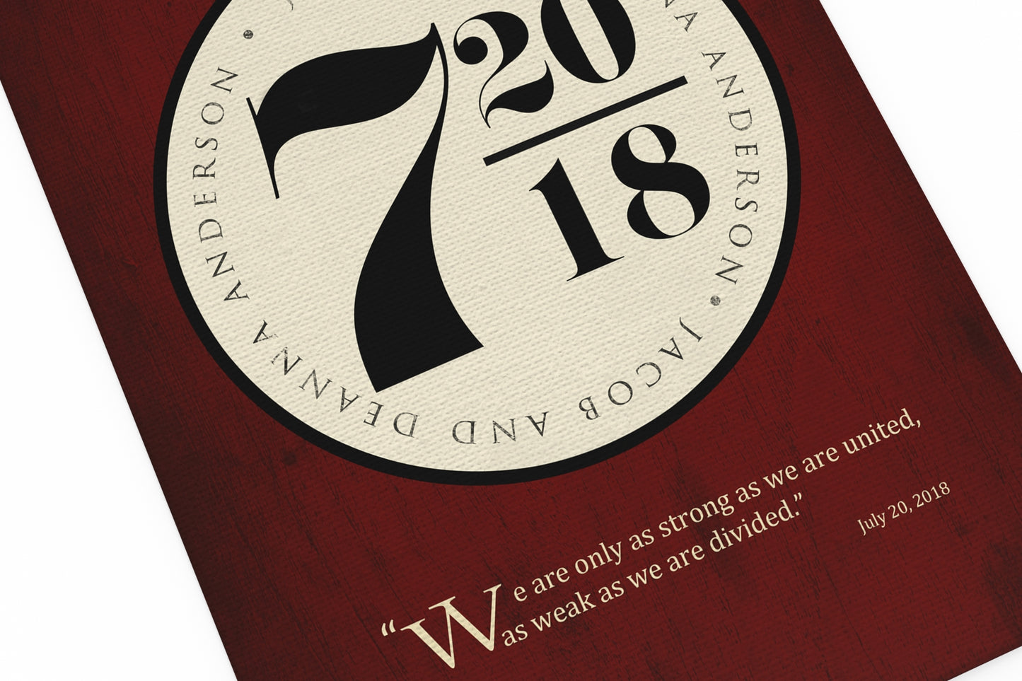 Personalized Wedding Date Print: Platform Sign - Hunnycomb Proverbs - Wedding gift ideas - paper anniversary gifts 