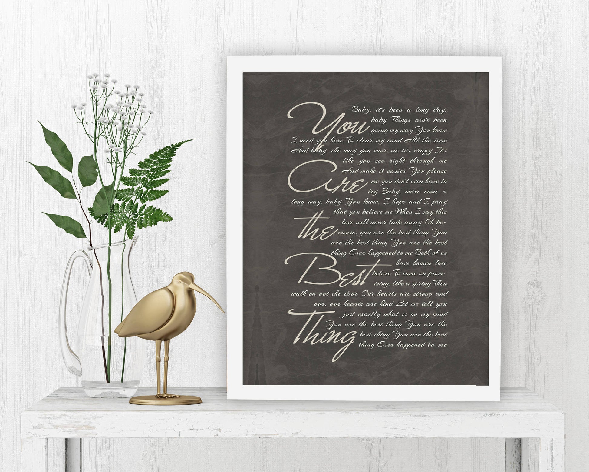 First Dance Song Print - Fine art and canvas personalized anniversary and inspirational gifts