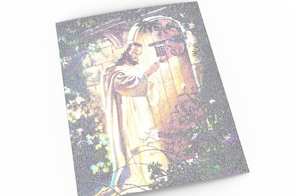 Scripture art, Bible Verse art, The Gospel of John, Jesus, Knock, Decor, Gift, Faith, Jesus Painting, Picture, pastor gifts, framed print