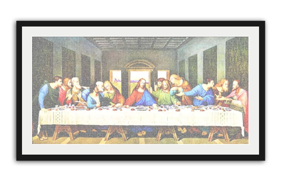 Bible Verse Art, Scripture Wall Art, The Last Supper, Word art, Gift for pastor, The Books of the Gospel, Religious decor, Christian art
