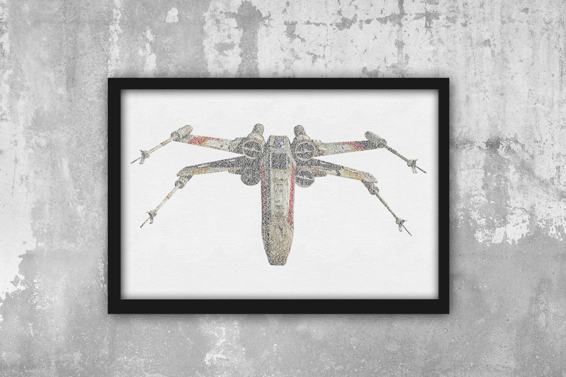 All-text, Starship , Wedding vows, wall art, unique, 1st Anniversary, Custom, Print, Groom, Words, gift, for him, husband, framed, paper