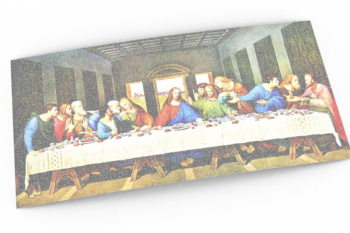 Bible Verse Art, Scripture Wall Art, The Last Supper, Word art, Gift for pastor, The Books of the Gospel, Religious decor, Christian art