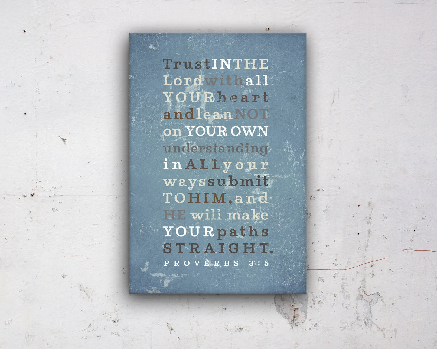 Proverbs 3:5, Subway art, canvas, Scripture, sign, for, wall, art, gift, him, son, Bible verse, prints, Scriptures, Framed, gifts, Christmas