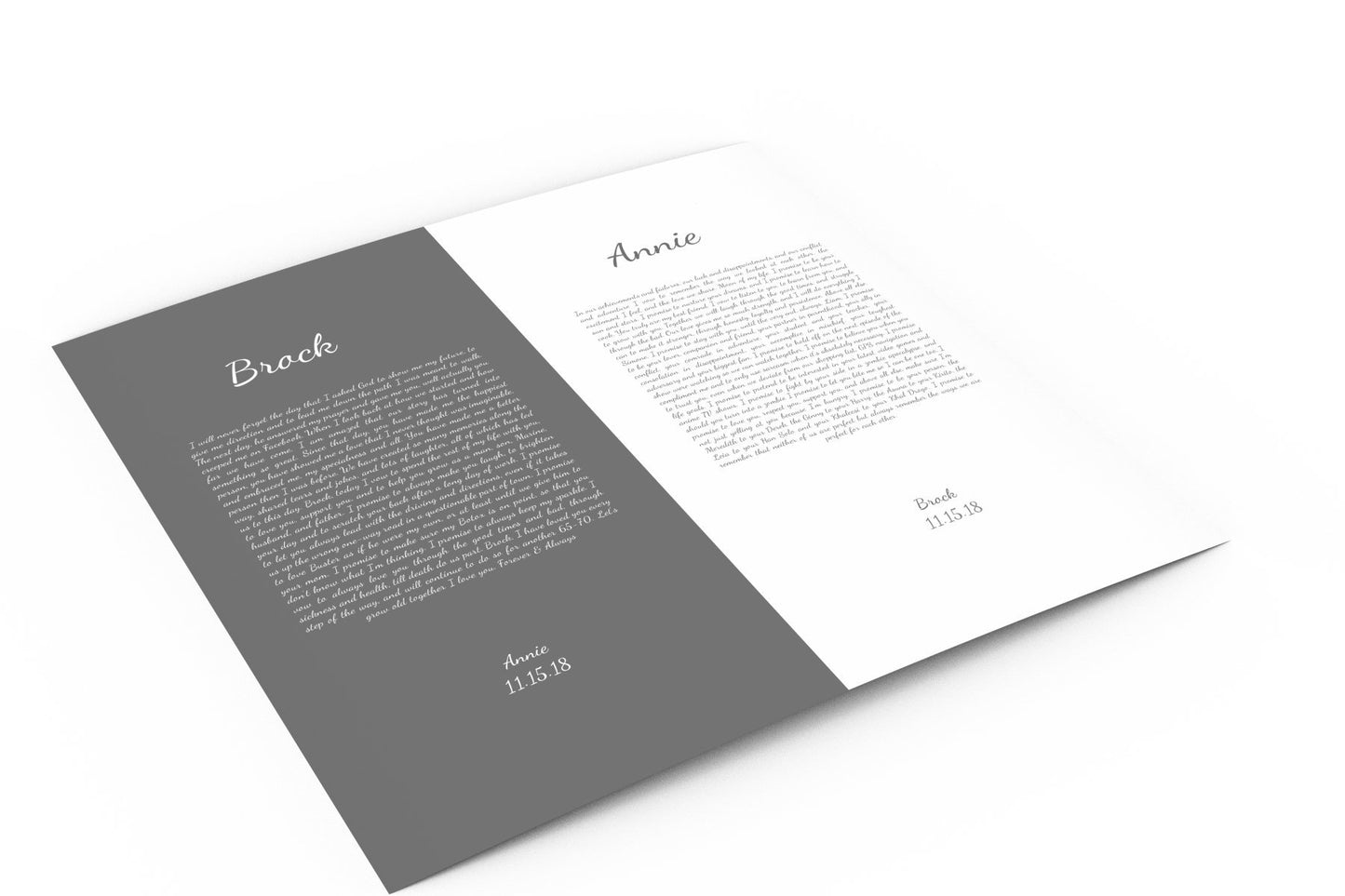 1st Anniversary, wedding vow art, gift, Printed vows, His and Her, Wedding Vow print, Anniversary, for him, for her, for wife, Christmas