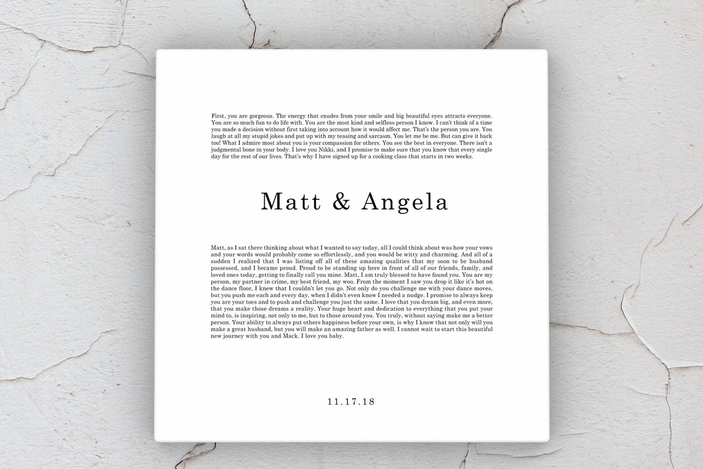 First Anniversary Gift, wedding vow, art, gift, Printed vows, His and Her, print, Anniversary, for him, for her, for wife, Christmas