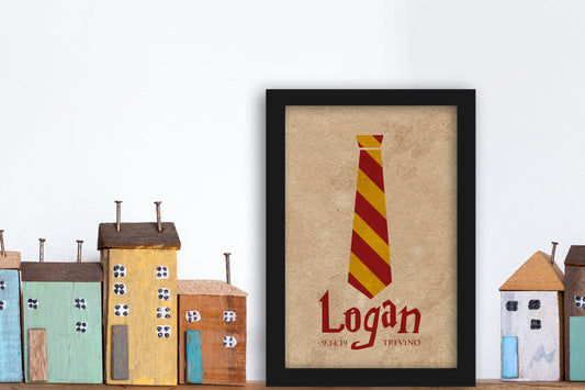 Harry Potter Nursery Sign, Baby, Mogrammed Framed Decor