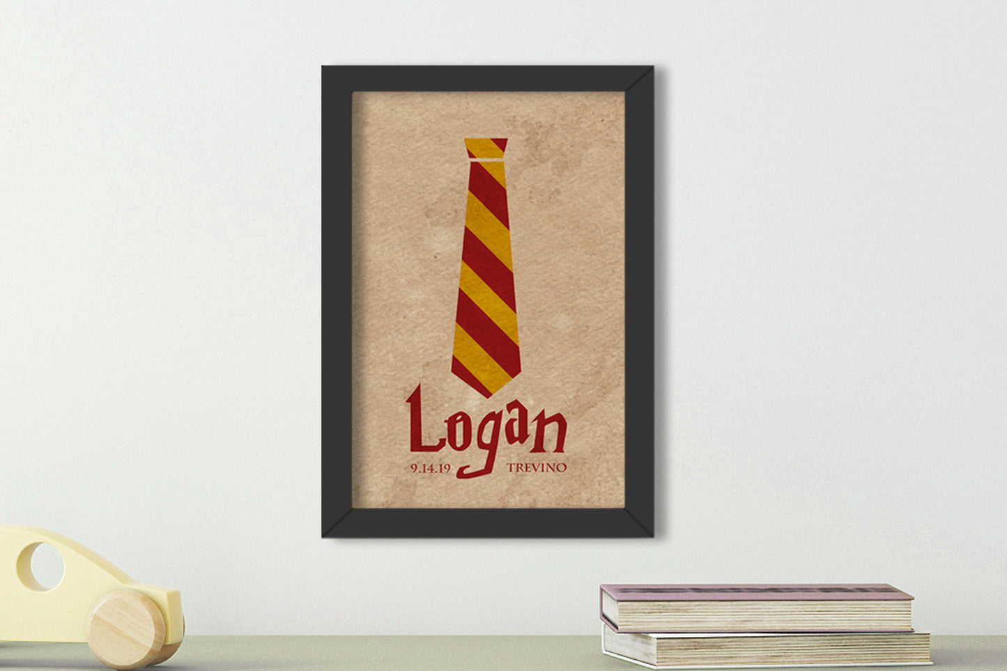 Harry Potter Nursery Sign, Baby, Mogrammed Framed Decor
