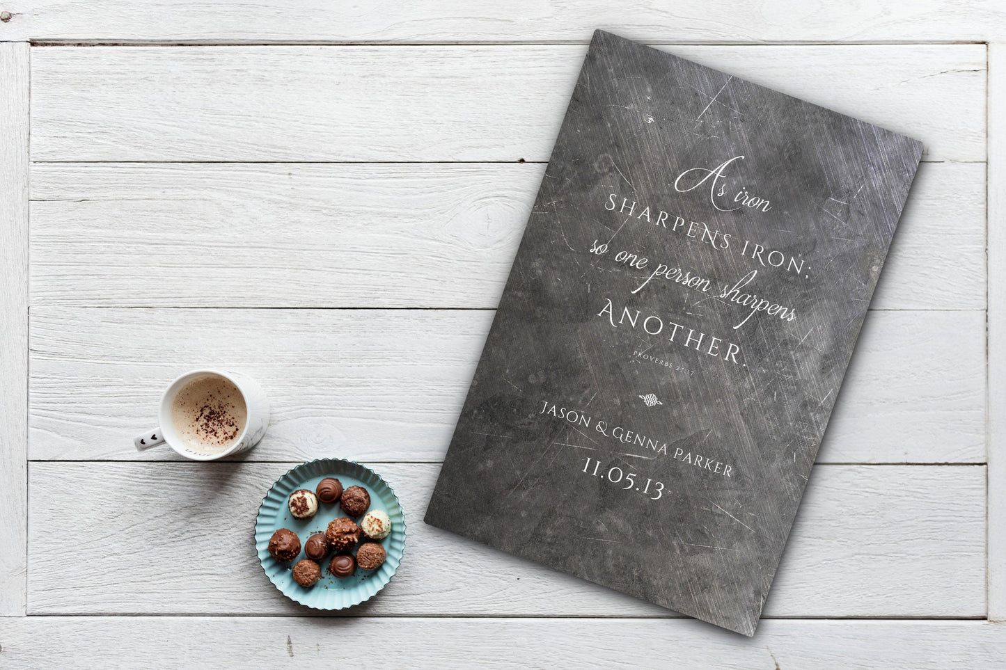 As Iron Sharpens Iron Personalized Gift