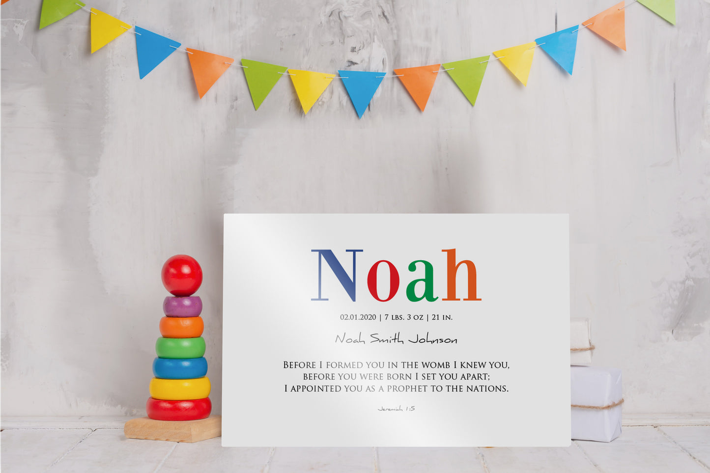 Cute Colors Name Sign for Kids