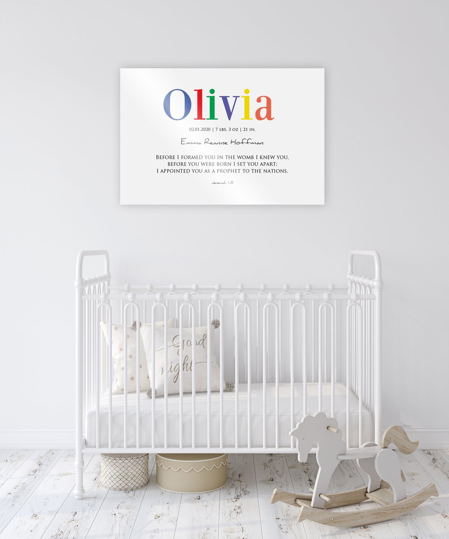 Cute Colors Name Sign for Kids