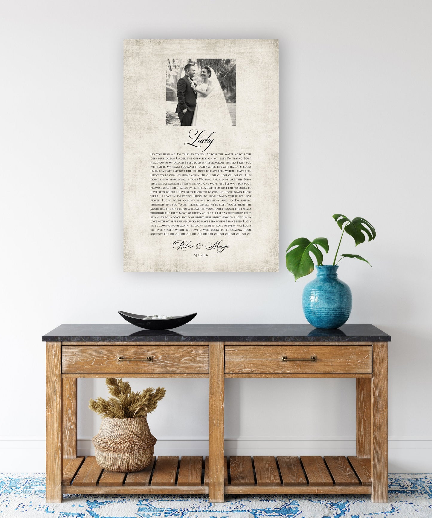 Photo Gift with Song on Cotton