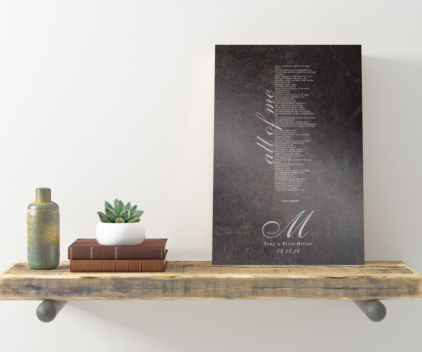 Iron Anniversary Gift, 6th Anniversary Gift, Monogram Anniversary Gift, Iron Gift, Anniversary Iron Gift, Our Song, 6 Year Anniversary Gift