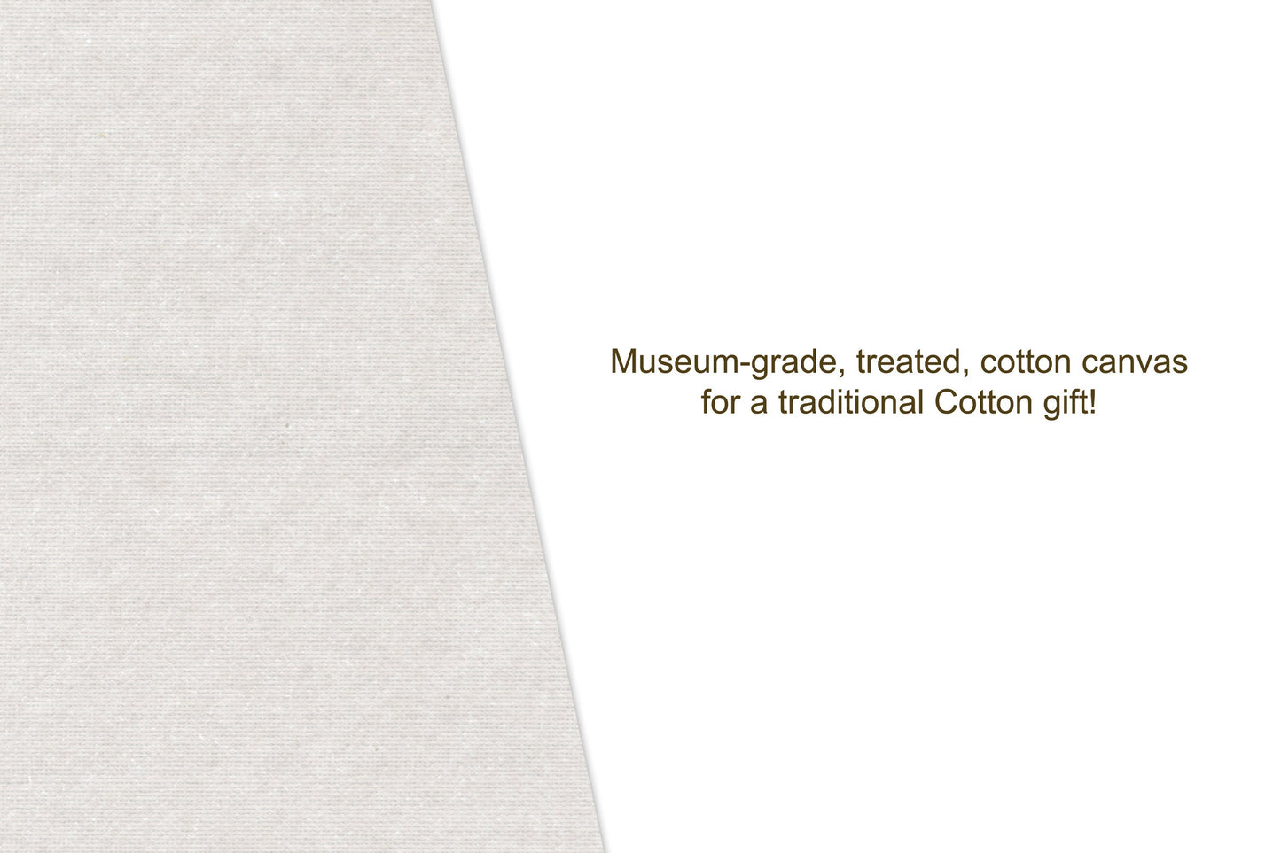 Cotton Name Sign for Family