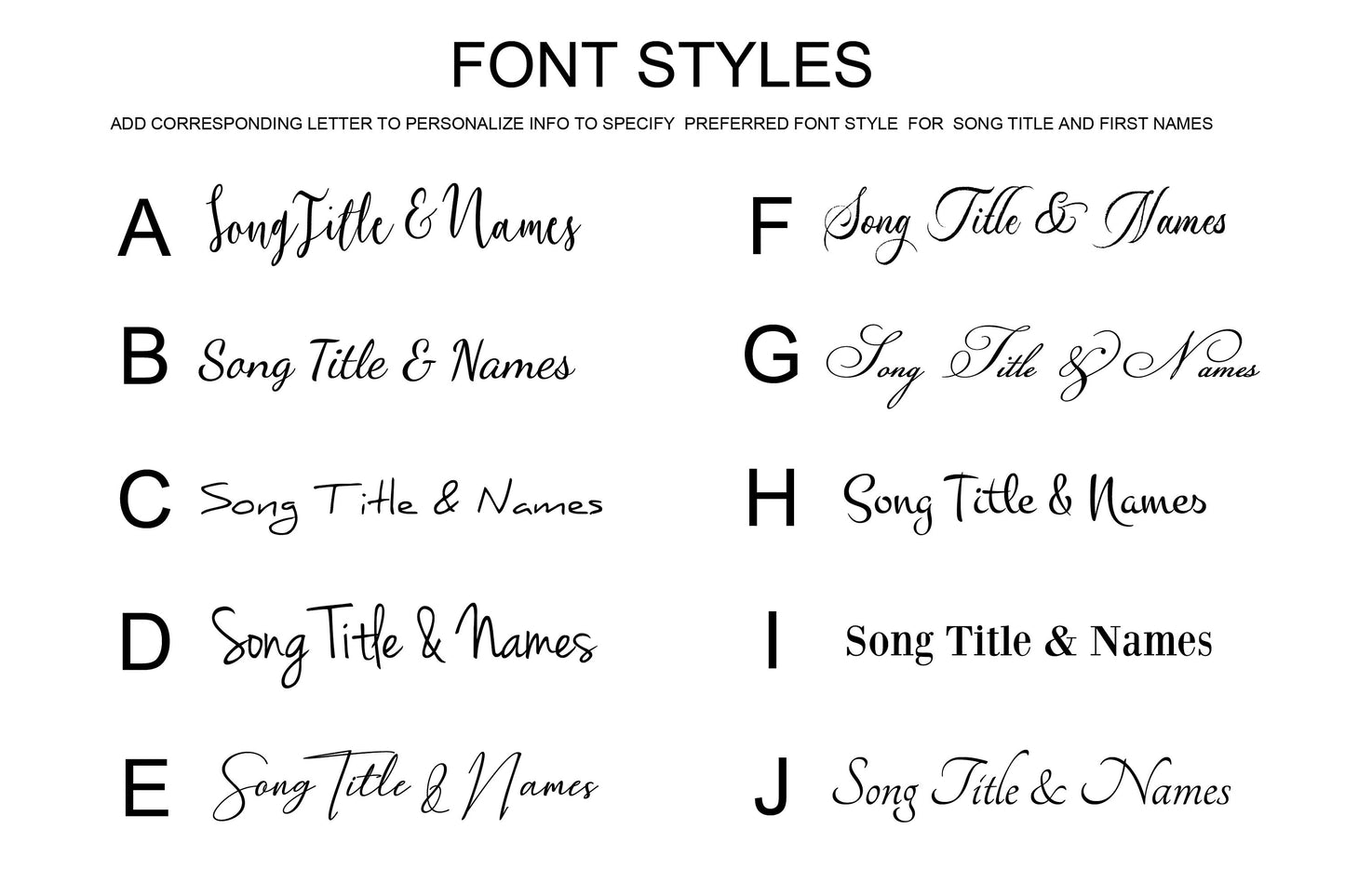 Personalized Copper Song Lyric Sign