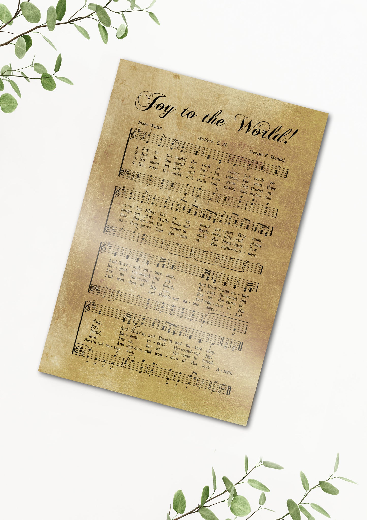 Silent Night, Sheet music Gift, Farmhouse Christmas, Gift for chior, Religious Gift, sign, Metal Christmas Sign, Rustic Christmas Decor