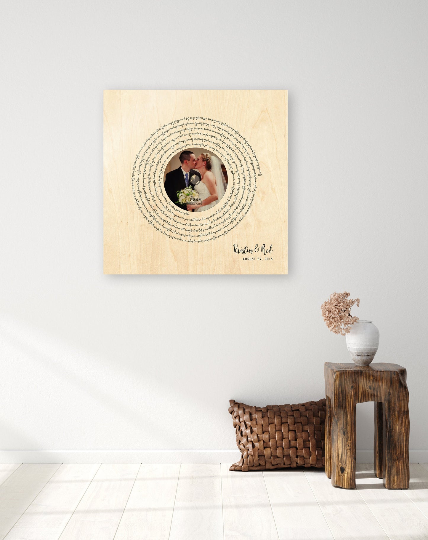 5th anniversary, Wood Gift