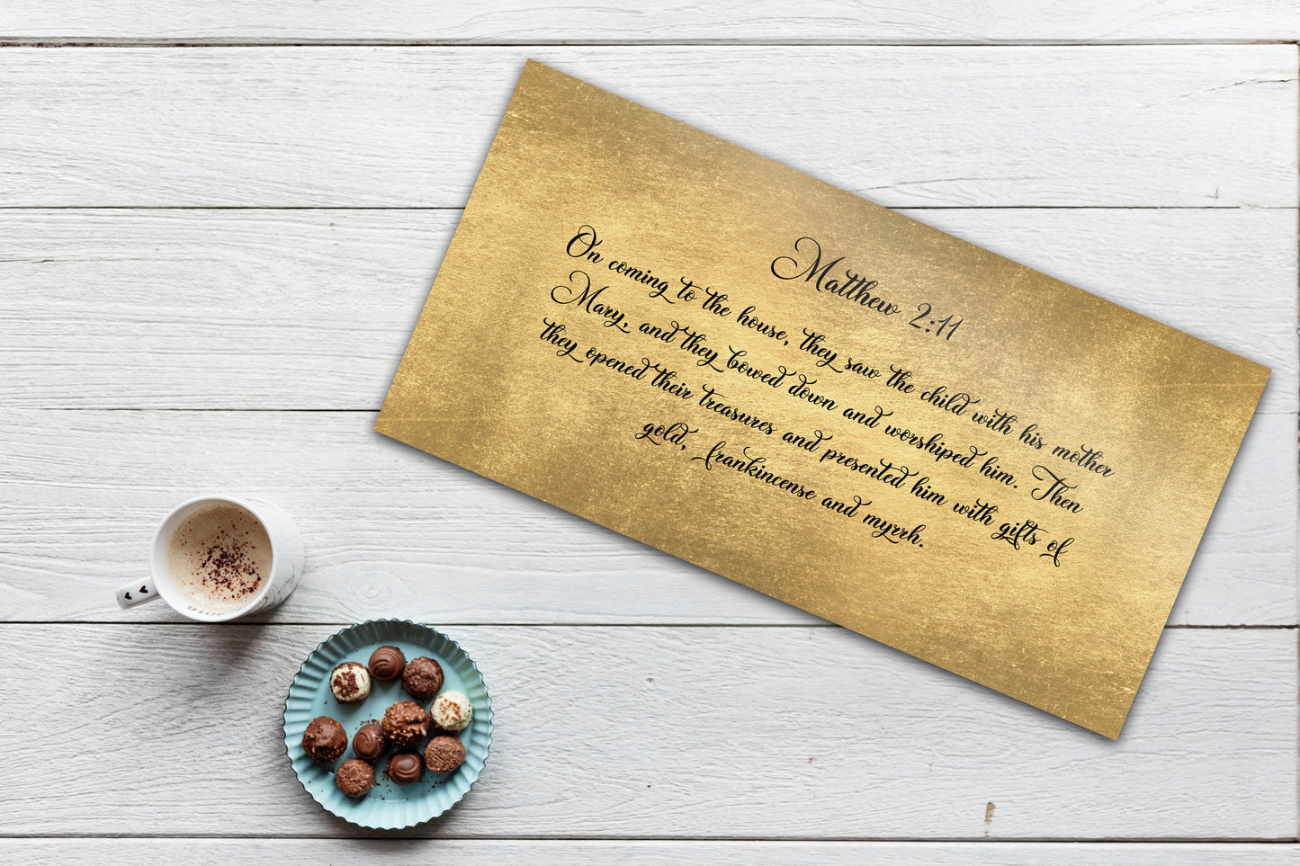 Christmas Scripture, Sign, Rustic Holiday Sign, Matthew 2:11, Christmas Sign, Christmas wall, Holiday Sign,  Christmas decor, Christmas Gift