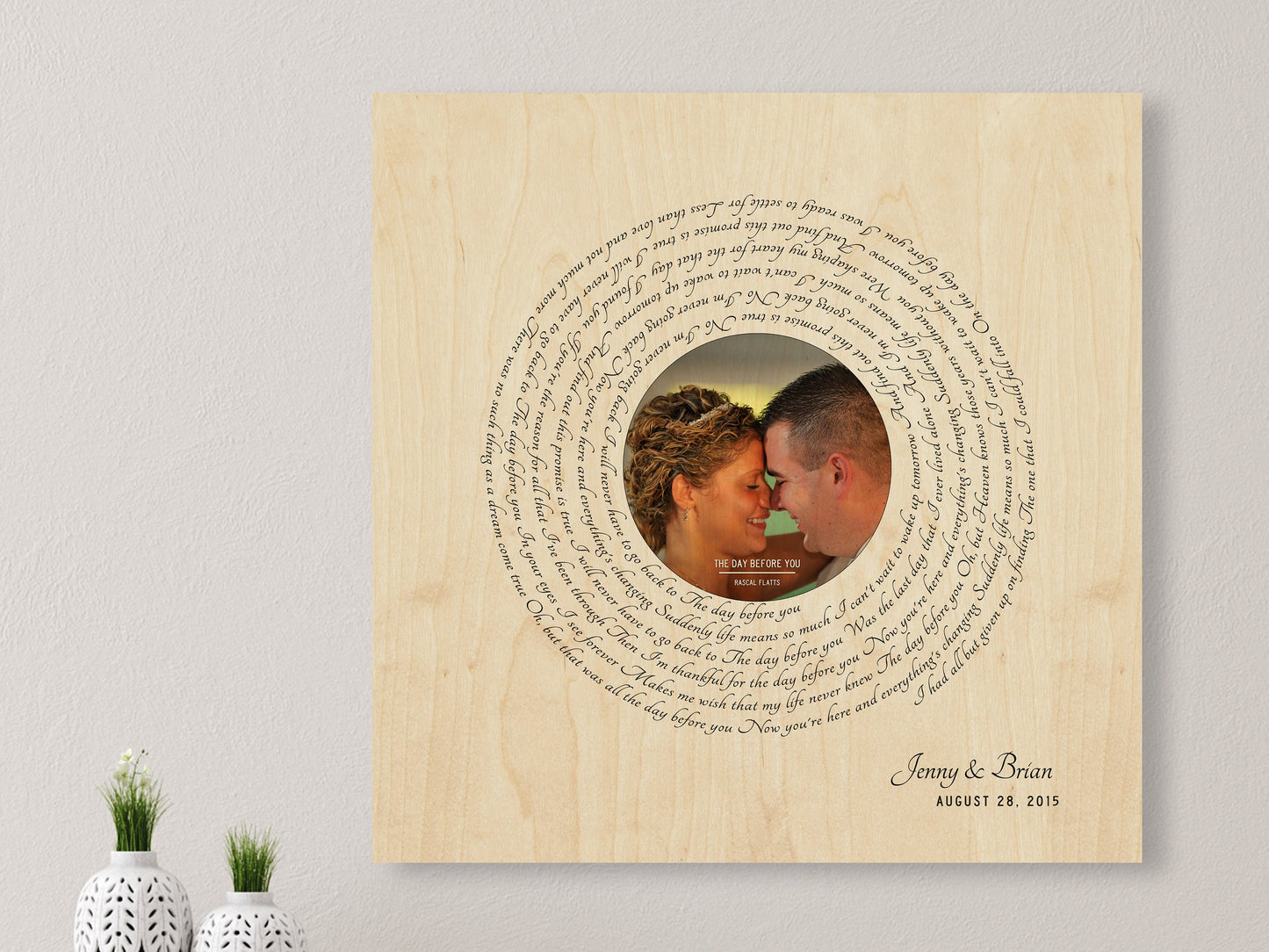 5th anniversary, Wood Gift