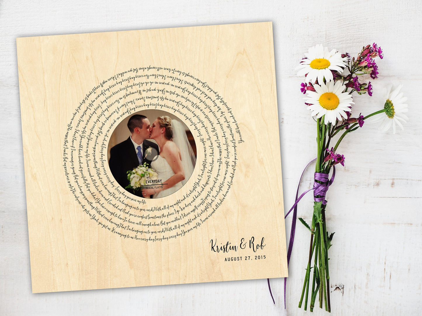 5th anniversary, Wood Gift