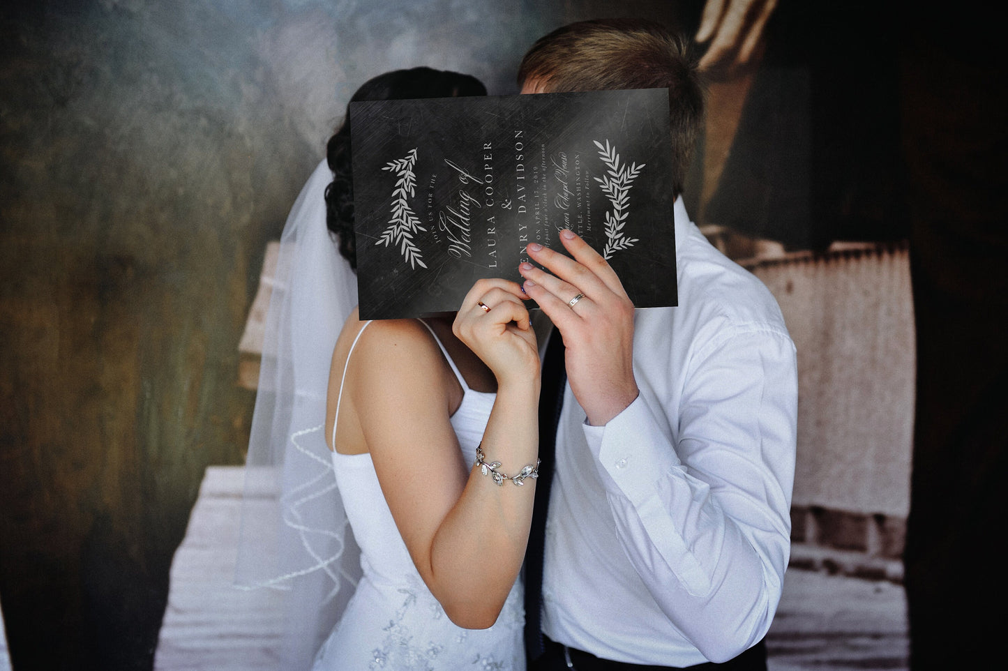 Wedding invitation, Iron