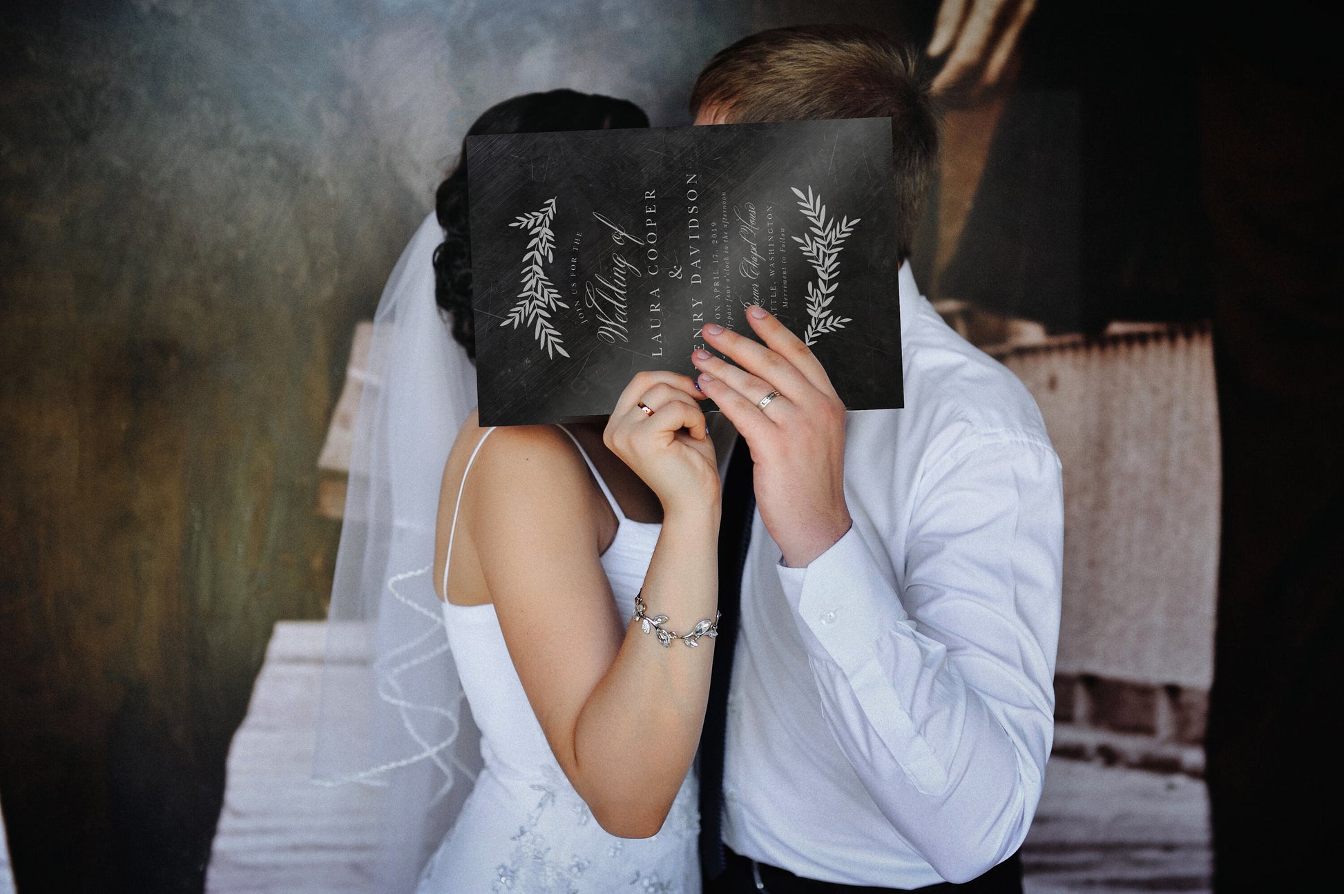 Wedding invitation, Iron