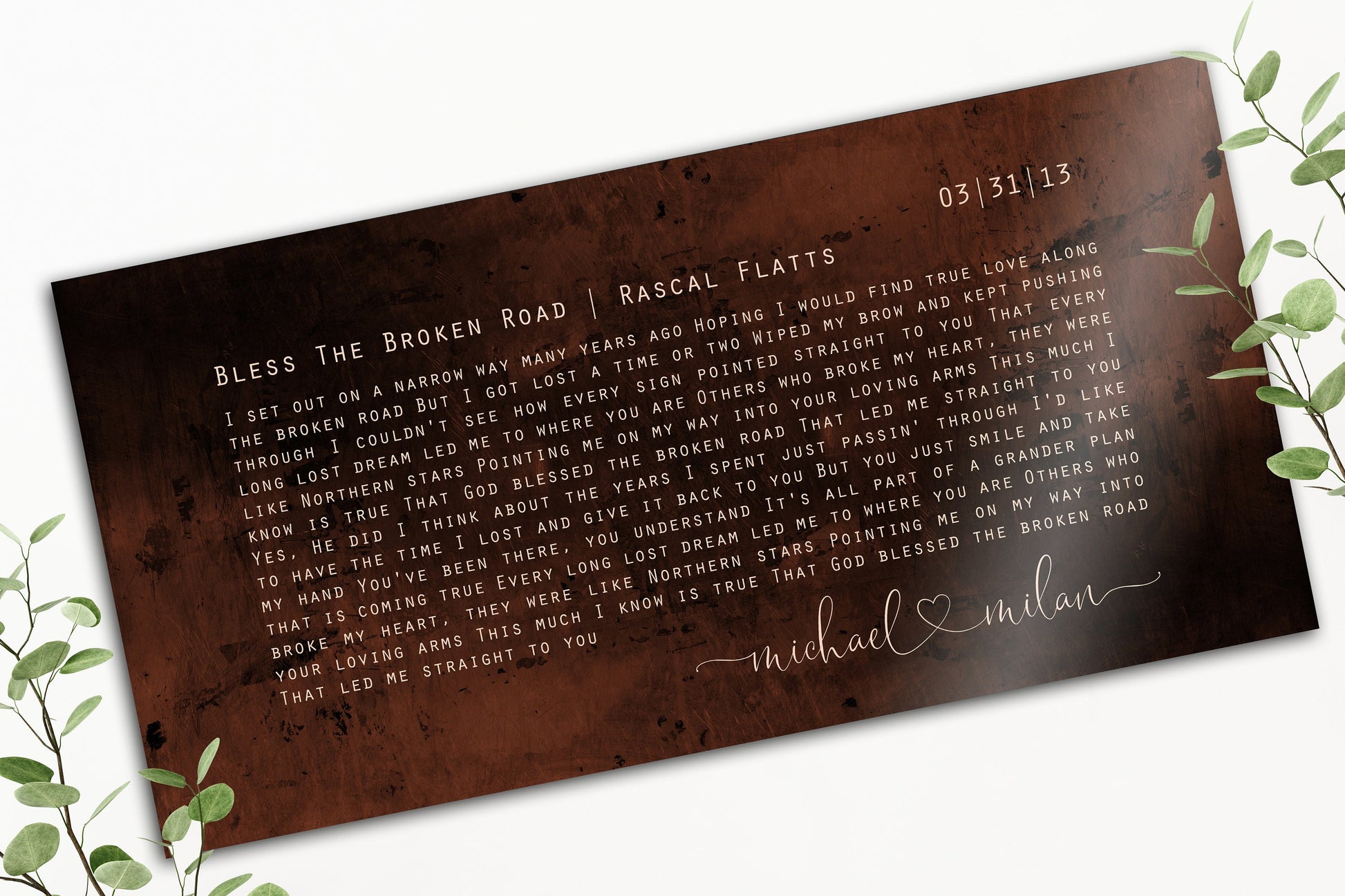 Bronze Anniversary Gift, 8th Anniversary