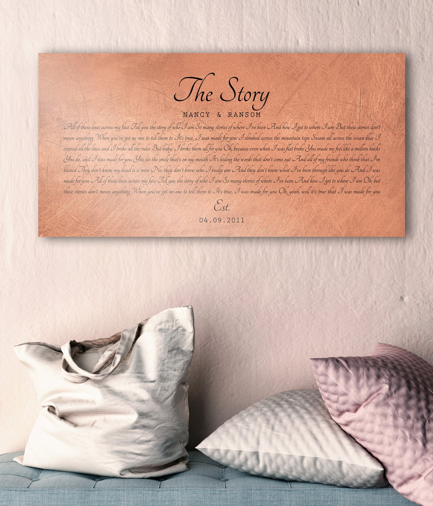 Copper Gift, Wedding Song on Copper