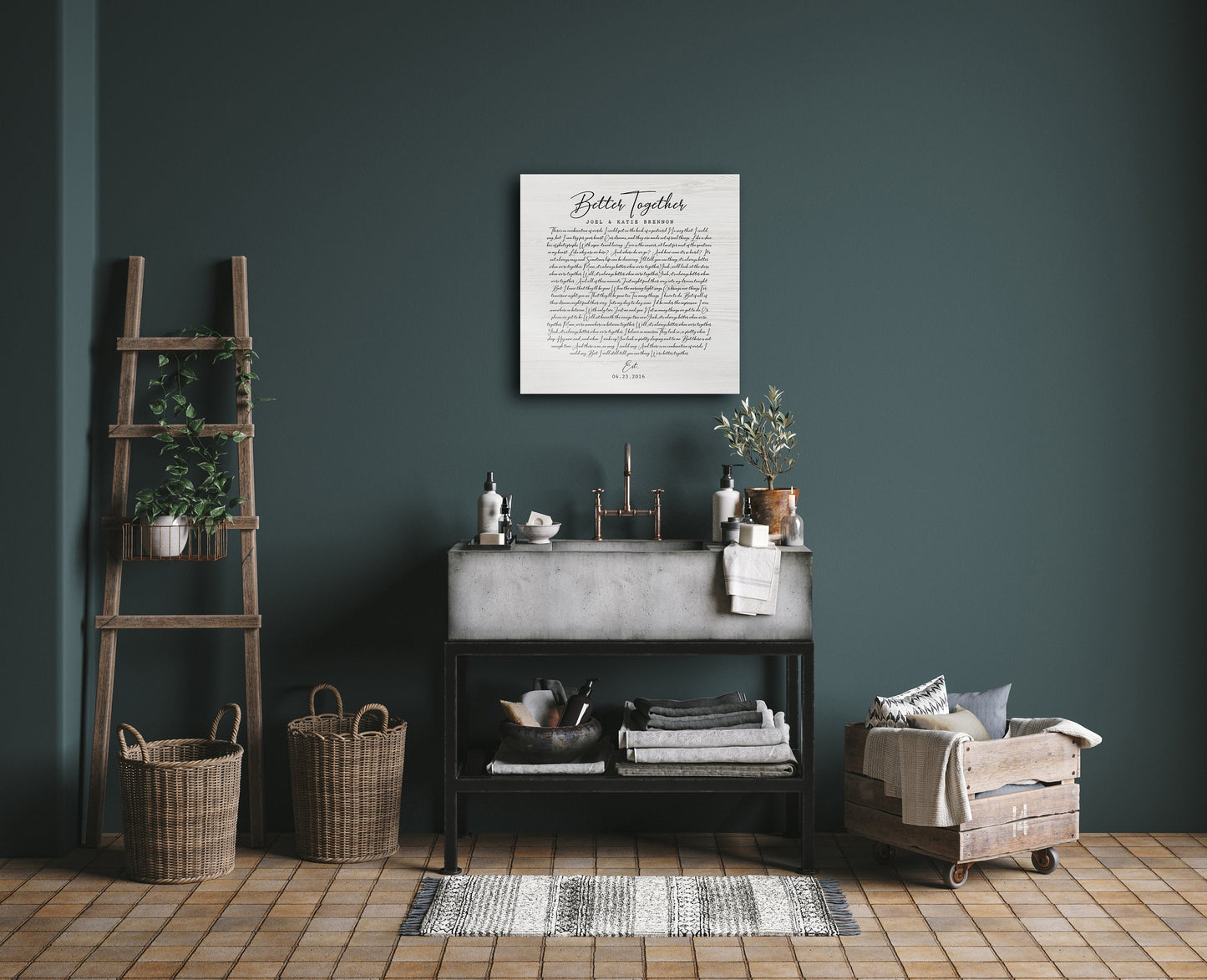 Personalized Wood Gift, For Anniverary