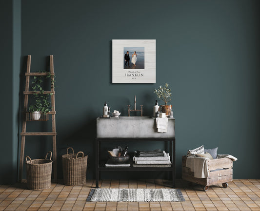 Wood photo Gift, Photo on Wood