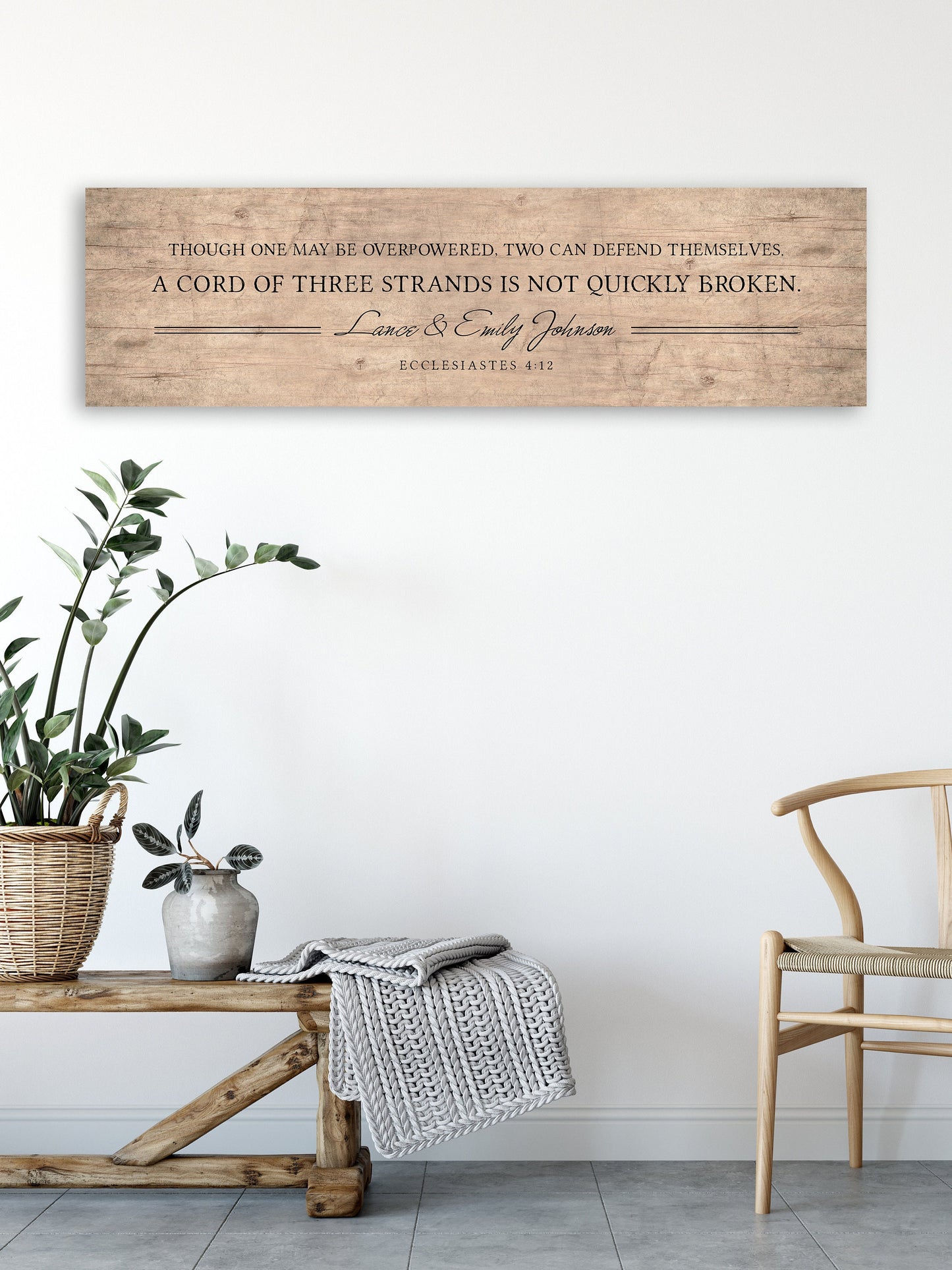 Wood Anniversary Gift for Him, Personalized