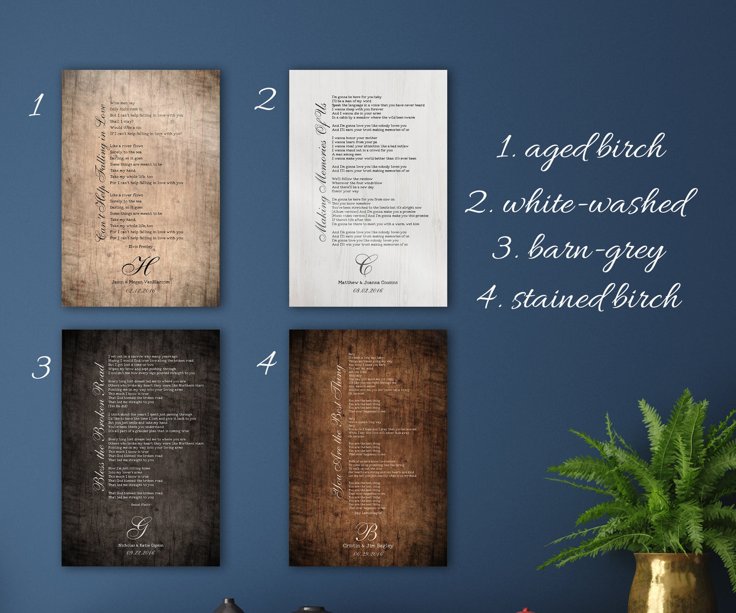 Rustic Anniversary Gift, Wood Anniversary Gift