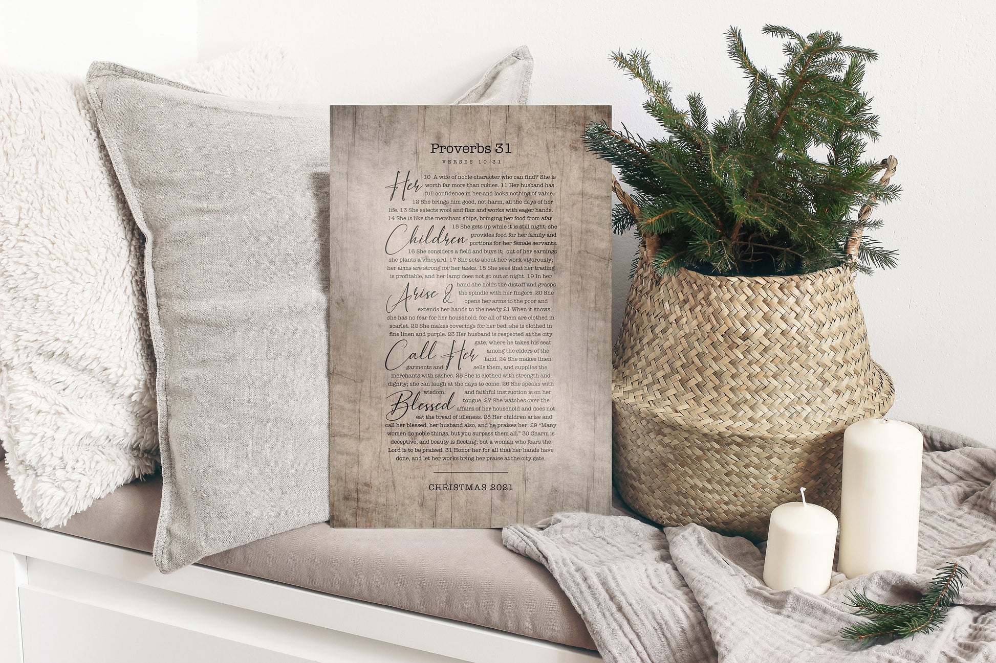 Proverbs 31, Gift for Mom